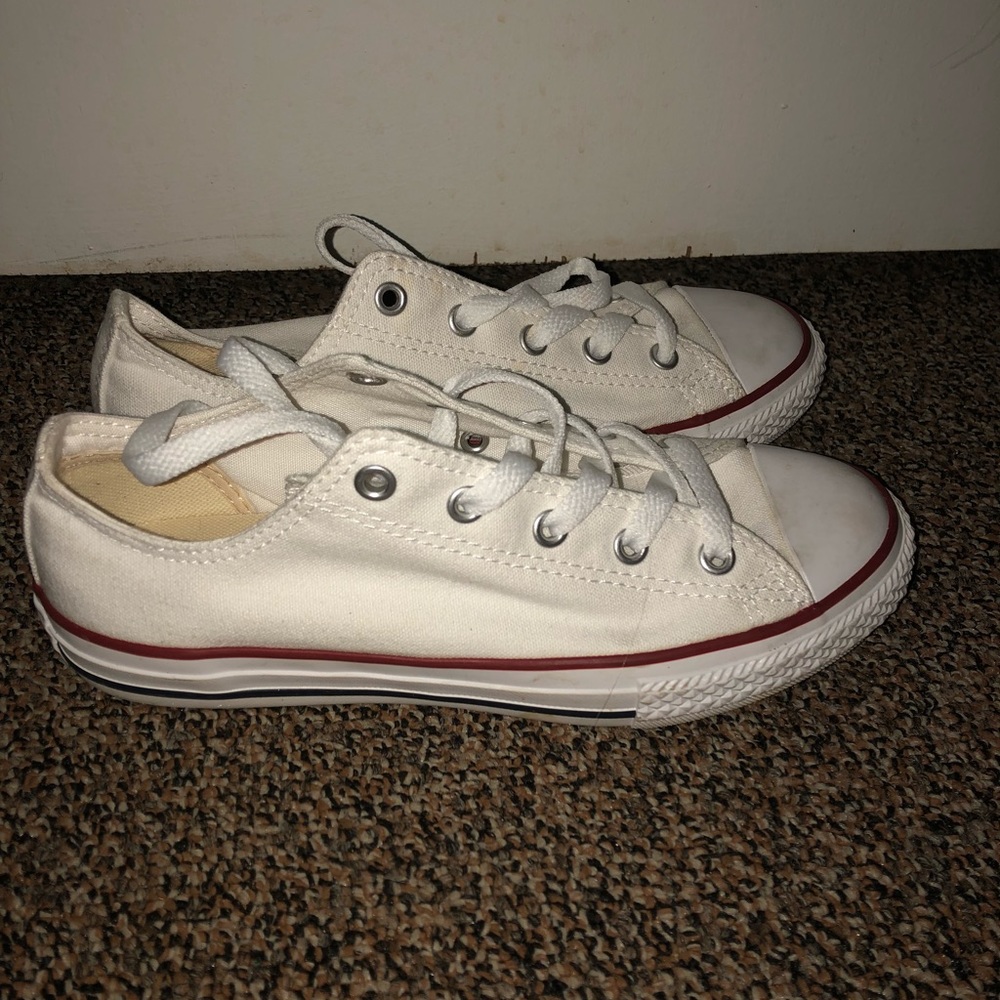 ❗️Lowest❗️White Converse